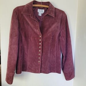 Vtg suede jacket